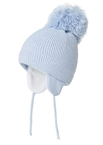 LLmoway Baby Toddler Beanie Earflap Winter Hat Fleece Lined Knit Cap Girls Boy
