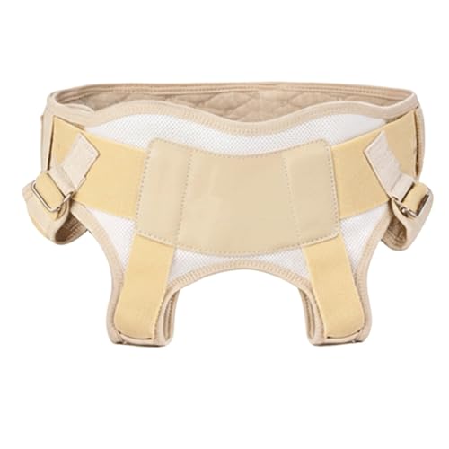 Faja para hernia para hombre y mujer, ajustable con 4 almohadillas de presión miniatura 1