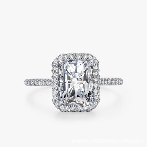 Bague Argent Pierre rectangulaire, le cadeau idéal pour sceller une promesse - 2