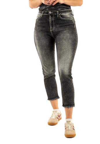 Please Pantalons p6aj 1970 Nero Denim XS