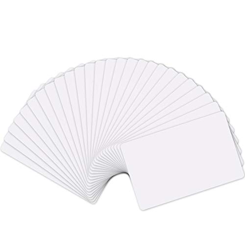 50 Pieces 215 Tag 215 NFC Cards ID PVC Cards 504 Bytes Memory Compatible with TagMo and Amiibo,Â NFC 215 Blank White Tag for NFC Phone and Device Available NFC Labels Card