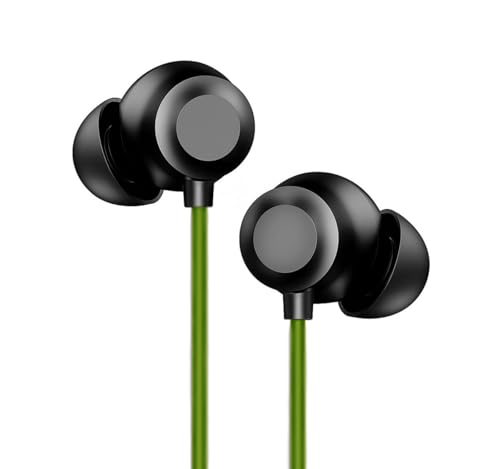 Image of Original for OnePlus Wireless Neckband Z2 ANC - Precision ANC Tuning, Upgraded Bass Signature, Clear Voice Isolation & Quick Type-C Charging (Green)