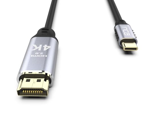 Adaptador TYPE-C to HDMI de 2 metros para ver películas en la televisión del salón