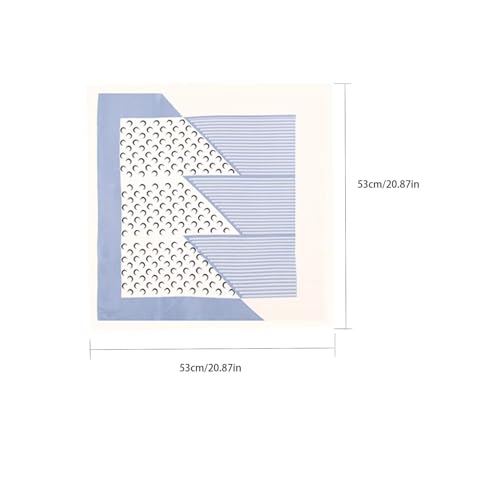 Women's Fashion Casual Square Collar Scarf Wrap Hair Scarf4