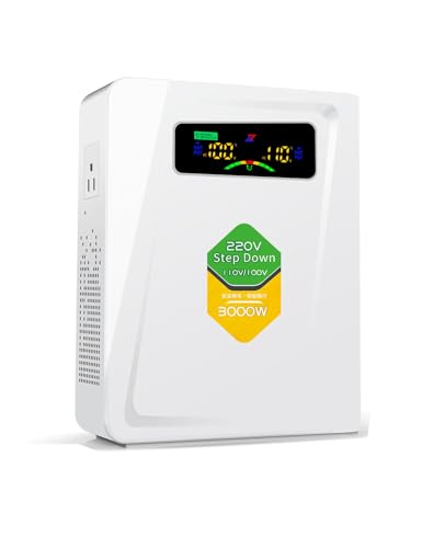 ZHENGXI ELECTRIC 3000W Transformador 220v a 110v,Step Down Convertidor de Voltaje 220 a 110v