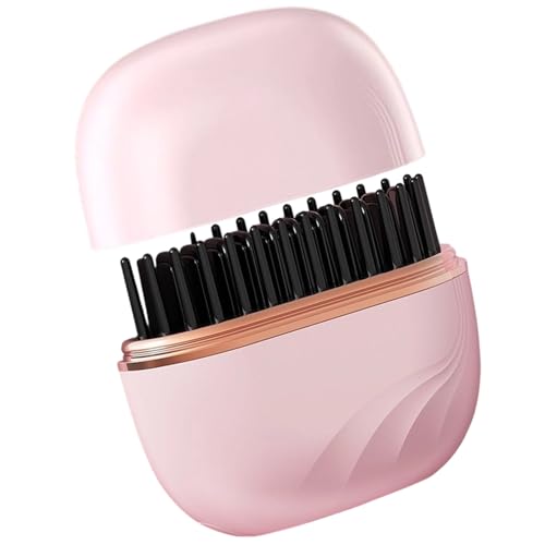 Lisseur de cheveux portable en voyage brosse chauffante lissante pour des vacances parfaites