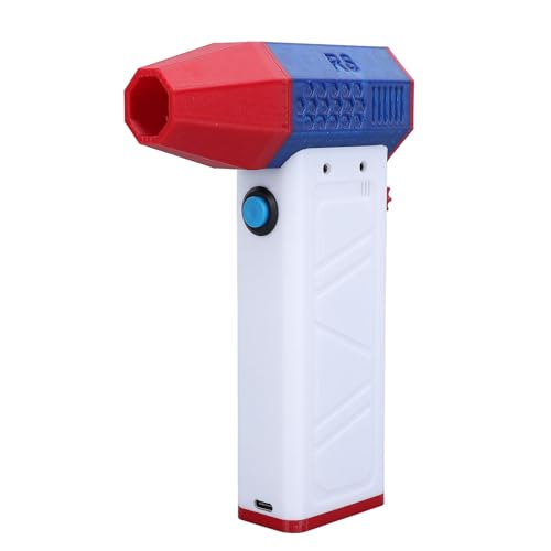 Wisoqu Electric Air Duster, 140000RPM Compressed Air Duster, Jet Dry Blower, 4000mAH Battery, Type C Charging, Handheld Turbo Fan for Sofa Keyboard Car (White)