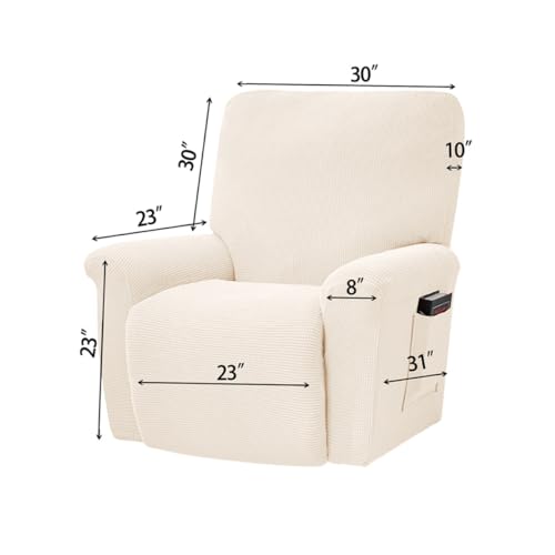 Funda elástica para sillón reclinable de masaje Gatuida lavable 3