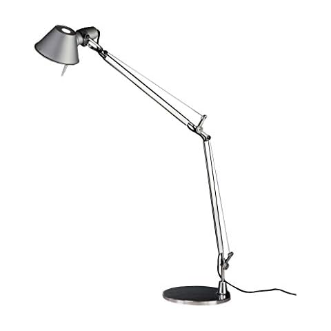 Artemide Tolomeo Classic 100W E26 Aluminum Table Lamp with Base Cover
