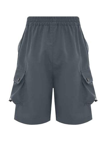 Aislor Kids Boys Lightweight Quick Dry Summer Athletic Cargo Shorts Outdoor Sports Running Hiking Shorts with Pockets4
