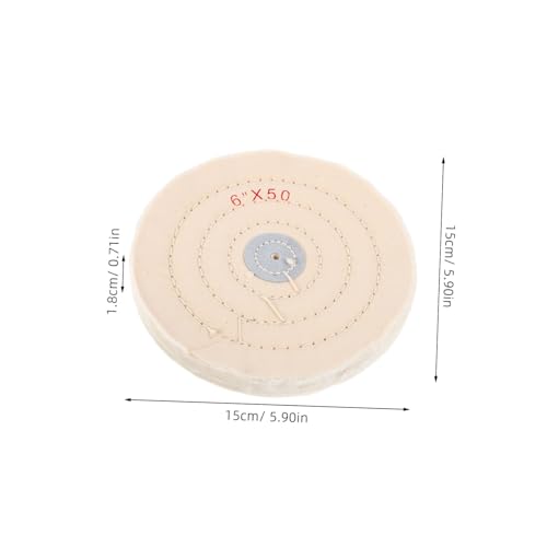 Kit de polissage en coton finition miroir pour perceuse