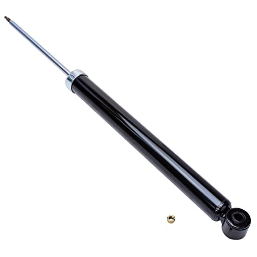 Image of Detroit Axle - Rear 2pc Shock Absorbers for 06-13 Volvo C70, 2 Shock Absorbers Assembly 2006 2007 2008 2009 2010 2011 2012 2013 Replacement