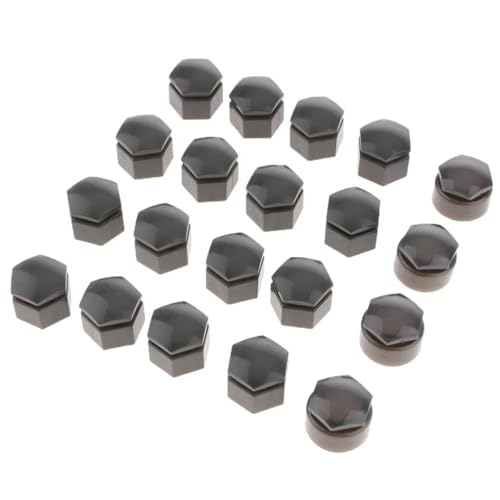 Tuercas rueda coche de 22 mm grises para sustitución de tornillo cubo rueda 20 piezas 5