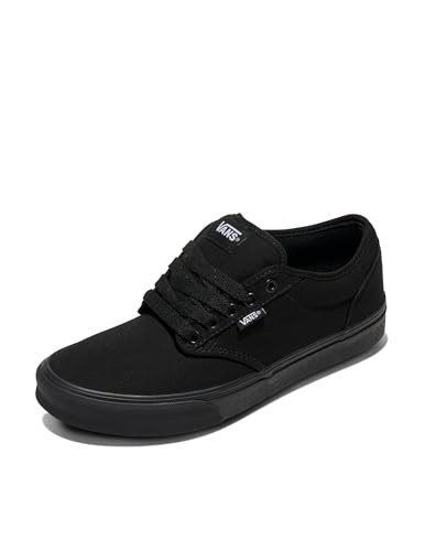 Vans Men's Atwood Shoe | Low-Top Fashion Sneakers for Work, Walking & Casual Everyday Wear, Black/Black, 10
