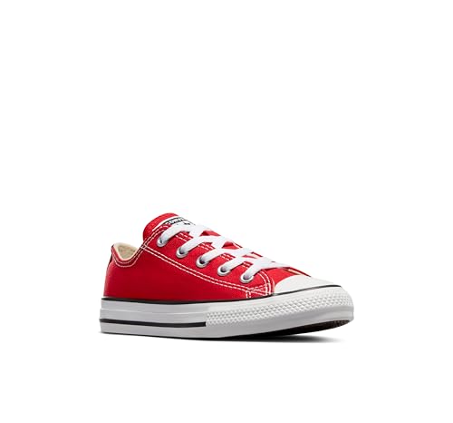 Image of Converse Kids Chuck Taylor All Star Low Top Canvas Red Sneakers