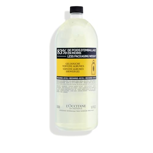 L'OCCITANE Bath & Shower Gel, Daily Foaming Body Wash Gently Cleanses, Moisturizes & Refreshes Skin, Eco-Friendly Options, All Skin Types, Vegan
