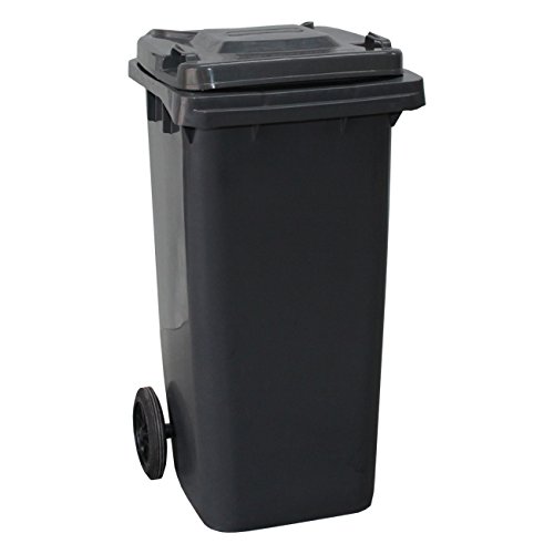 Yellowshield 120 Litre Wheelie Bin - GREY