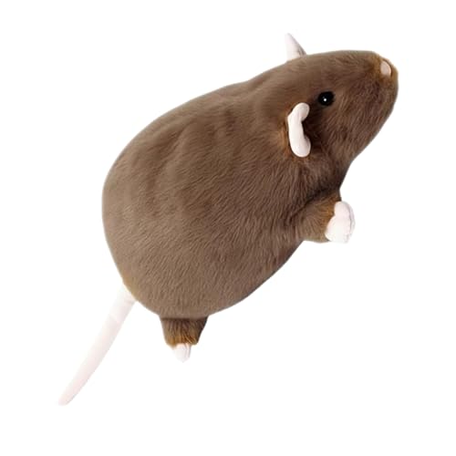 Hamster de peluche,90 cm Hamster Gigante Lindo y Dulce Decoración Realista - Juguetes De Peluche Para | Para Niños Niñas Oficinas Cafés Sofás Camas Fiesta Cumpleaños Salón Apartamento