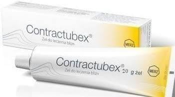 Contractubex original gel treatment for Burn, Scars, Acne, Surgical results Tattoo (20 gm|)