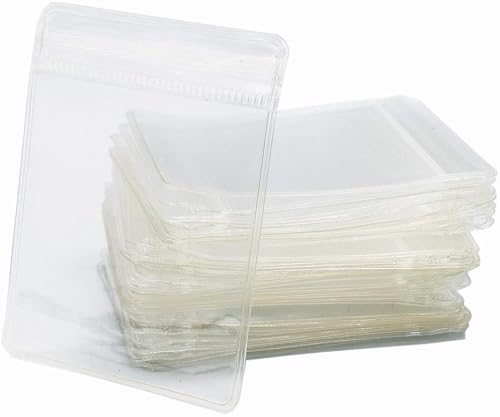 100pcs Clear PVC Transparent Zip Lock Jewelry Bag Small Size Dust Proof Airtight Jewelry Pouch Plastic Zipper Bag Self Seal PVC Packing Pouch Organizer Storage Bags for Rings Earrings Bracelet3