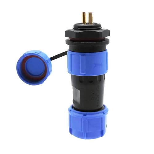 Conector SP17 de 4 pines impermeable IP68 con tuerca trasera SP1710 3
