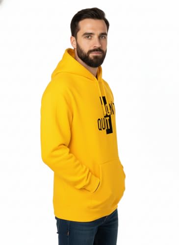 Image of Amazon Brand - INKAST Unisex-Adult Fleece Neck Cotton Hooded Regular Sweatshirt for Men and Women