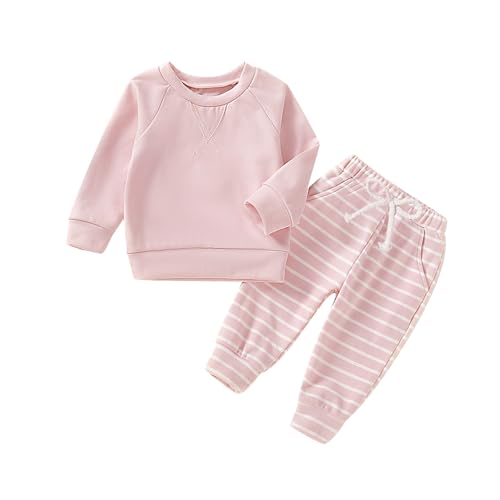 Baby Girl Clothes Fall Outfits Sweatshirt Infant Sweat Suit Long Sleeve Spring Winter Outfit Pants Set 2pcs 0-24M
