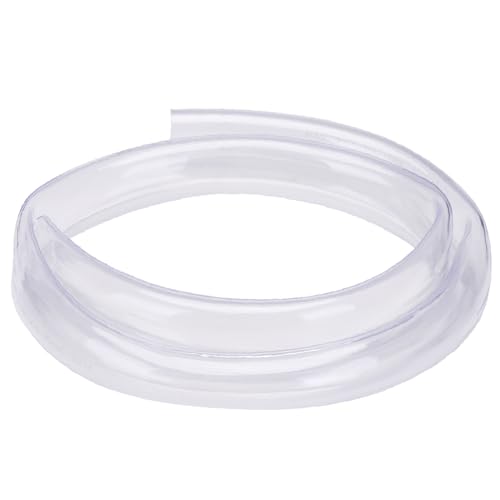 DERNORD PVC Tubing 1-1/4"ID X 1-1/2"OD Flexible Clear Vinyl Hose 5 Feet for Food Grade