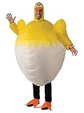Rubies Unisex Adult Inflatable Chick Sized Costumes for Themed Parties and Halloween, As Shown, One Size US