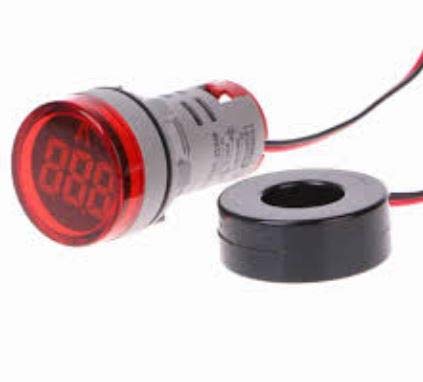 ARINO 22MM DIGITAL AMMETER 22MM AMPERE METER 22M METER 22MM DIGITAL AMPERE METER 22M AMMETER AMPERE METER 220VAC (WITH COIL) AMP METER (B08WRK4RSD) Amazon Price History, Amazon Price Tracker