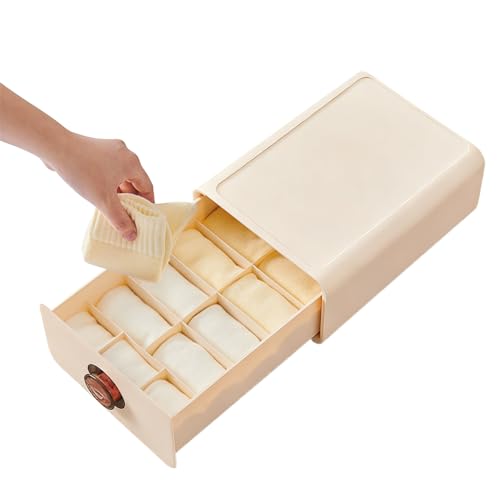 Underwear & Socks Drawer Organizer Box – Divider Storage