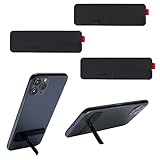 KALIONE 3 Pcs Ultra-Thin Invisible Phone Kickstand, Adjustable Vertical and Horizontal Placement Phone Stand Kickstand Compatible with Any Cellphone