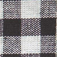 Lci Set Of 2 Faux Kitchen Cabinet Wreaths 11" W X 21" L Each (Black & White Plaid) #TOP4