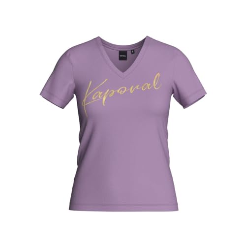 Kaporal - T-Shirt Violet Femme - Fran - XS - Violet Kaporal - T-Shirt Violet Femme - Fran - XS - Violet
