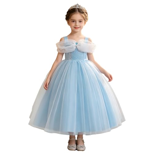 Vestido comunión niña y disfraz de princesa para celebraciones de cumpleaños y Halloween