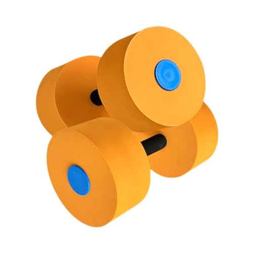 Menolana Mancuernas de Ejercicio Acuático EVA Naranja miniatura 6