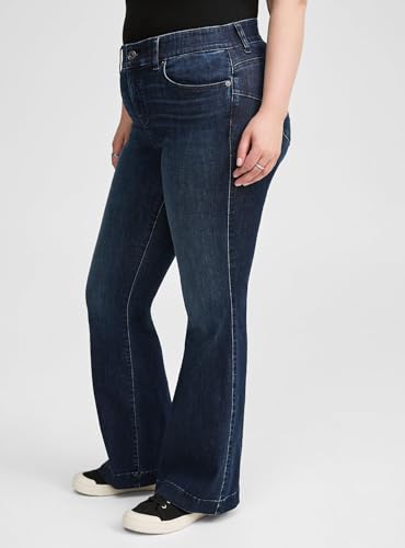Torrid Women's Plus Size Jeans - Bombshell Flare High-Rise Jean2