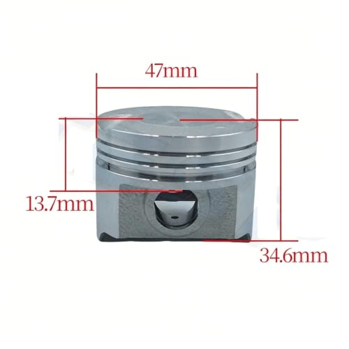 Kit piston 47mm résolvant les pertes de compression du moteur BM100