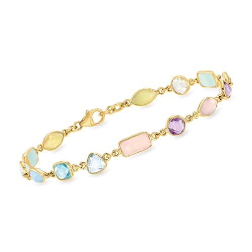 Ross-Simons Pastel Multi-Gemstone...