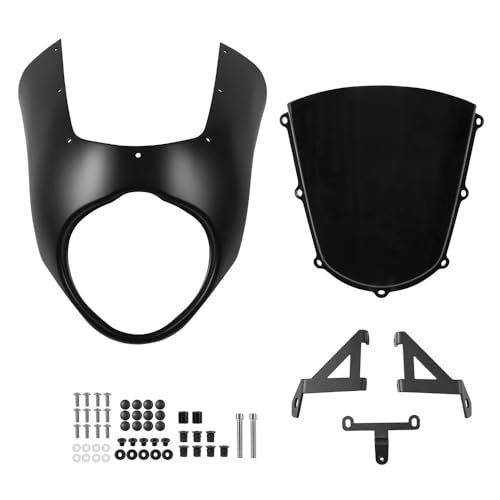 Carénage musc pour phare de moto 650 finition premium et protection de calandre avant