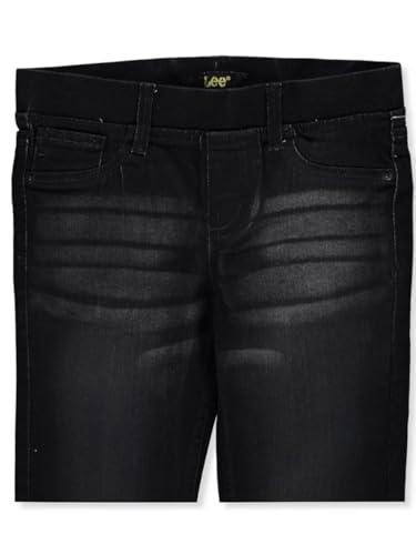 Lee Girls' Faded Glory Jeggings - Black, 162