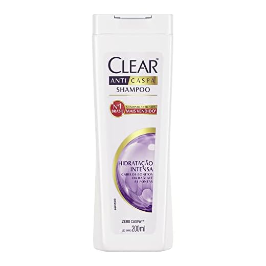 Clear Women Anticaspa Shampoo Hidratação Intensa 200 Ml