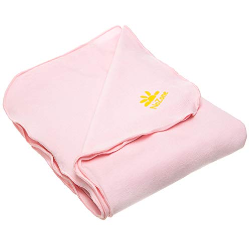 Nozone Baby Blanket Sun Protective Soft Rayon from Bamboo UPF 50+ in Mellow Rose