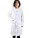 Produktbild JONATHAN UNIFORM Weißer Laborkittel Unisex-Laborkittel Lebensmittelmantel Doktormantel (3X-groß)