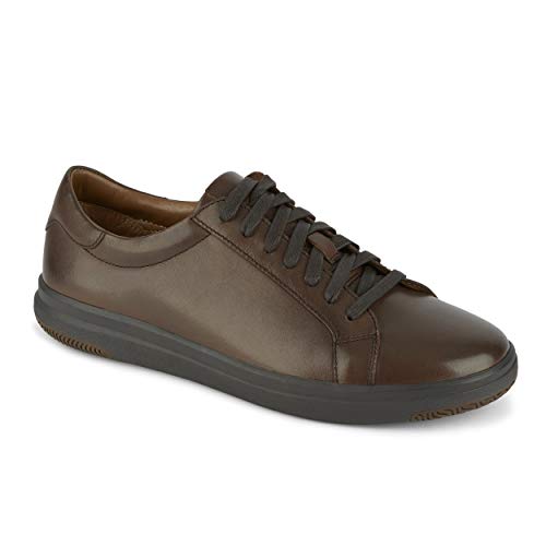 Dockers Mens Gilmore Leather Casual Fashion Sneaker Shoe, Brown, 9 M