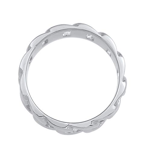 Kuzzoi Anello da Uomo Massiccio (8 mm) in Design a...