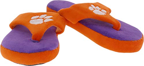 CLE08-4 - Clemson Tigers - X Large - Happy Feet Mens and Womens