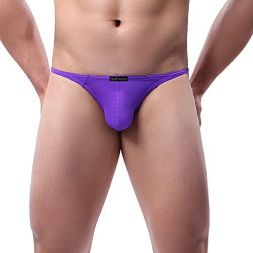 Men's Thong Underwear G-String Bulge Pouch Bikini T-back Underwear Low Rise Brief3