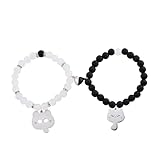Jamortty Anime Bracelet Matching Friendship Best Friend Couples Gifts for Women Men Y2K BFF Bracelets(Style 2)