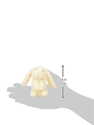 Folkmanis Mini Lop Earred Rabbit Finger Puppet, White, 1 EA - Image 4
